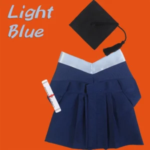 大學畢業公仔衫HKUST畢業袍學士服玩偶博士帽藍色碩士服
